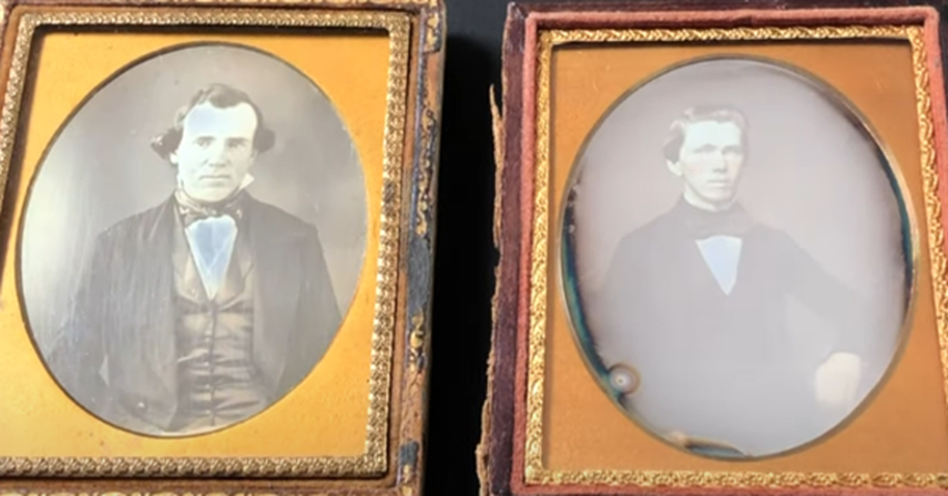 Daguerreotypes photo type