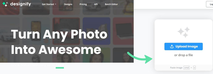 Designify interface