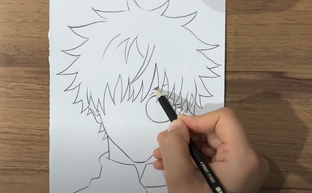create eyes, nose and mouth