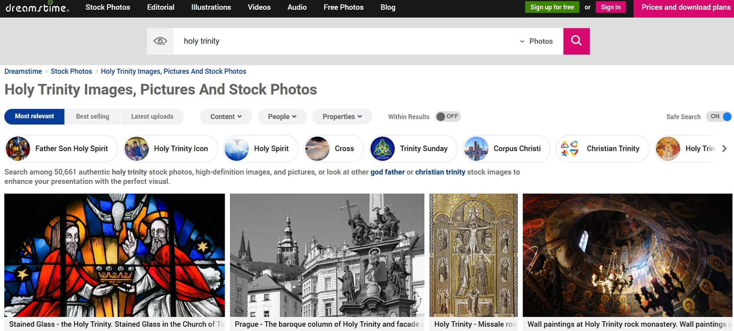 holy trinity image provider dreamstime