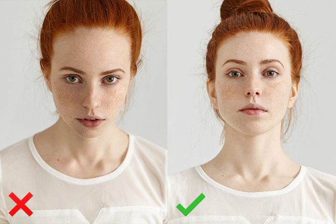 driving license photo rules
