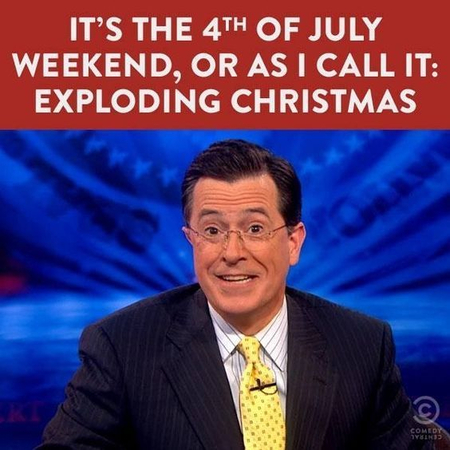 loud festive july holiday