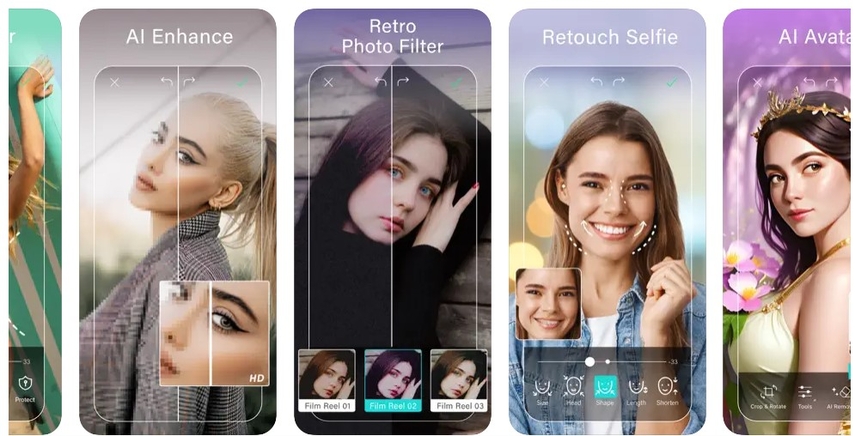 youcam perfect mobile app for transformation
