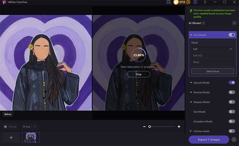 enhance portrait on mac