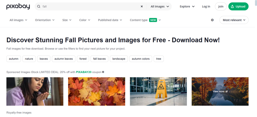 fall clipart images