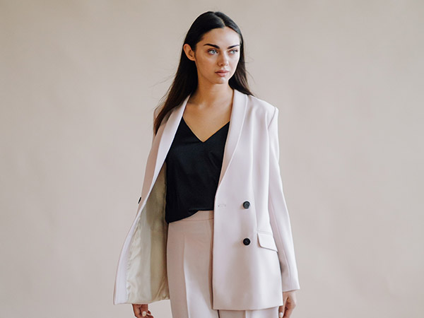 photo model with clothes