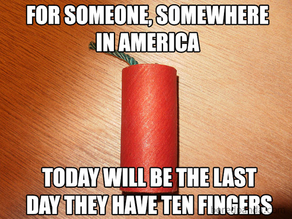 fireworks are dangerous