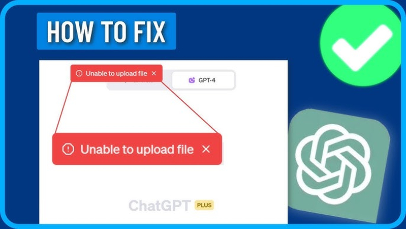 fix pdf uploading chatgpt
