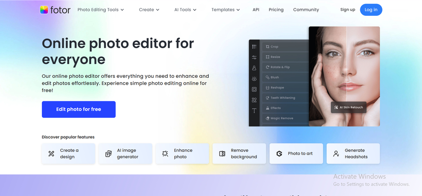 rick morty fotor image generator
