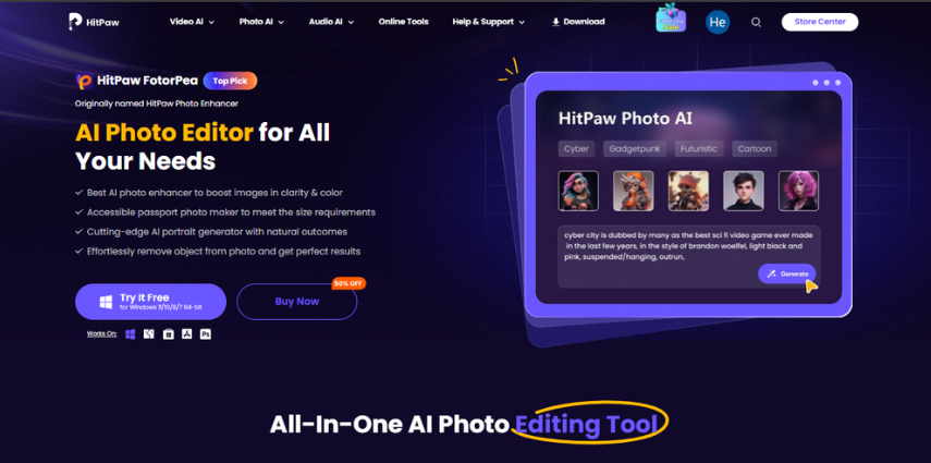 fotorpea ai fight scene generator
