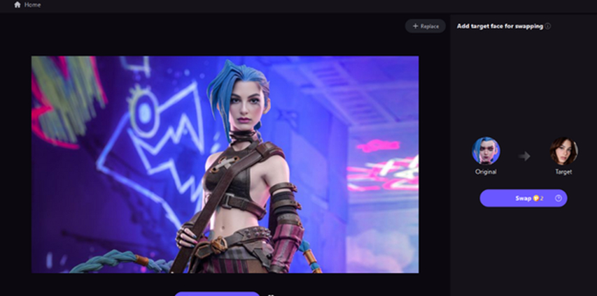 fotorpea arcane ai image generator swap face