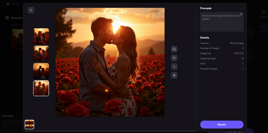 fotorpea kissing trend ai results