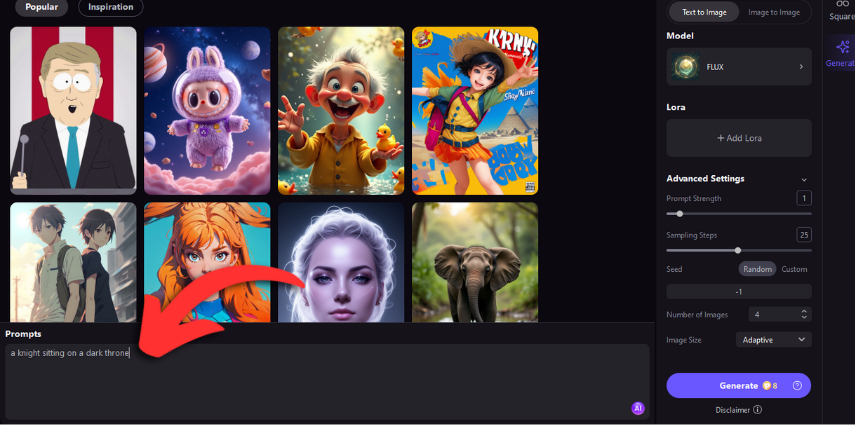 fotorpea telegram ai image generator prompt