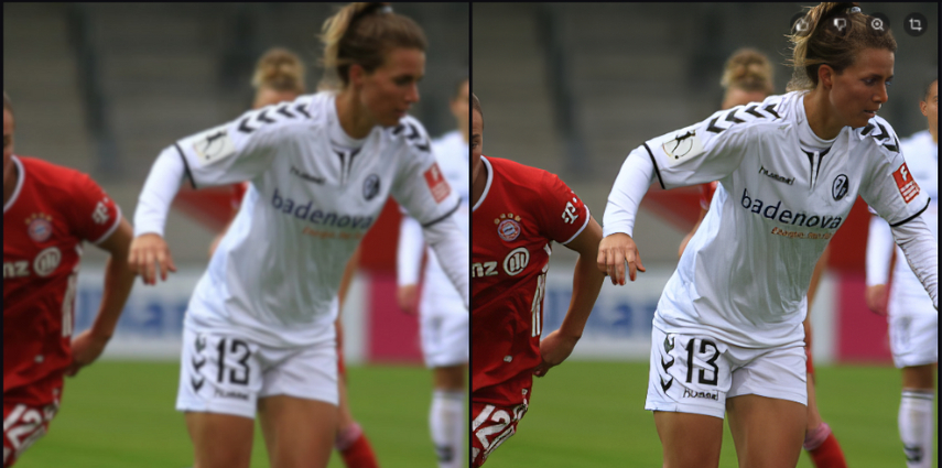fotorpea unblur soccer player poster ideas
