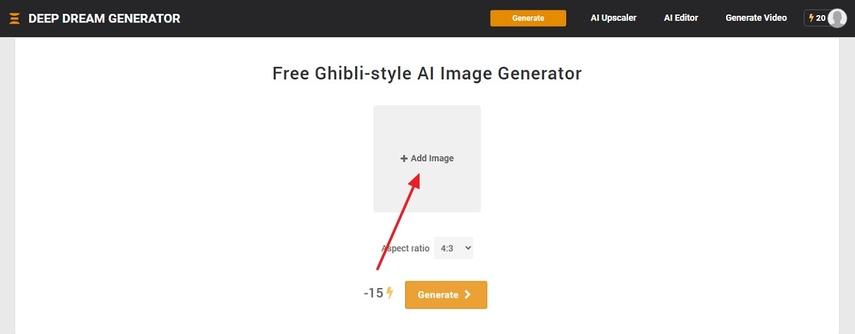 add images to deep dream generator