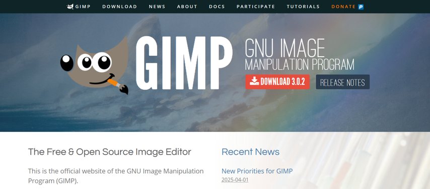 use gimp to edit and resize twitter images