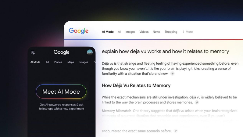 modo de inteligencia artificial de Google
