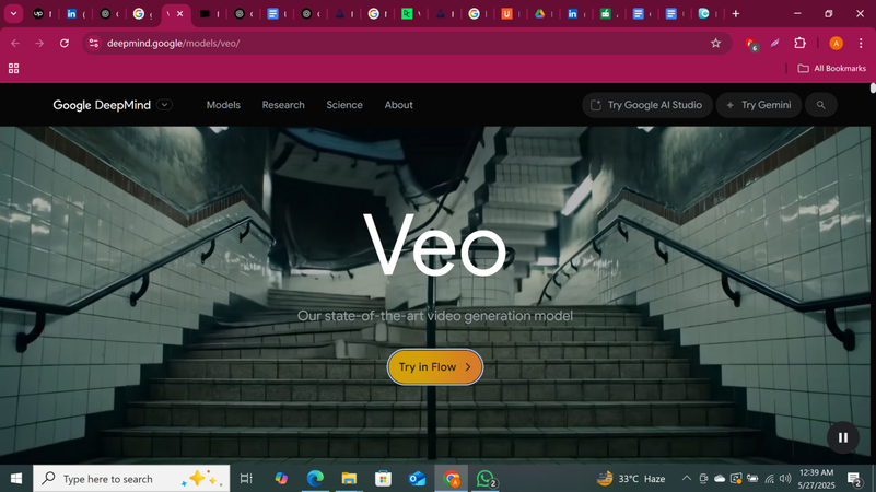 sito web di Google VEO