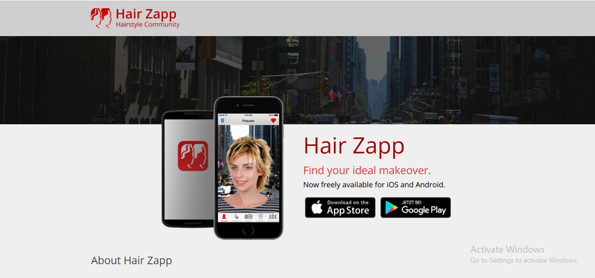hairstyle planning with hairzapp