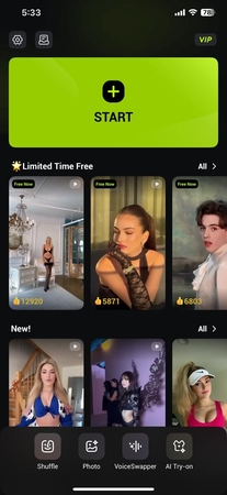 faceswapper mobile app transforms halloween looks