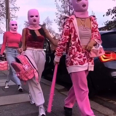 pink Halloween costumes