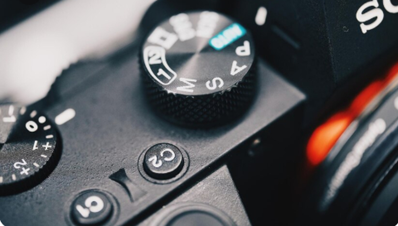 High angle settings for fisheye shots