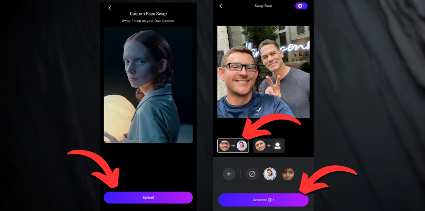 HitPaw AI Marvels AI有名人自撮り