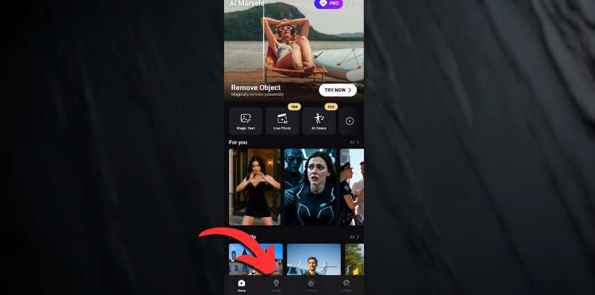 HitPaw AI Marvels 有名人とAI自撮り