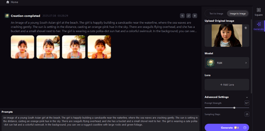 hitpaw fotorpea resultados de biquíni infantil com ia