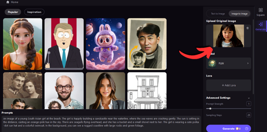 hitpaw fotorpea imagem de biquíni infantil com ia