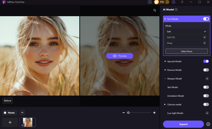 color palette generator wedding basic adjust with FotorPea