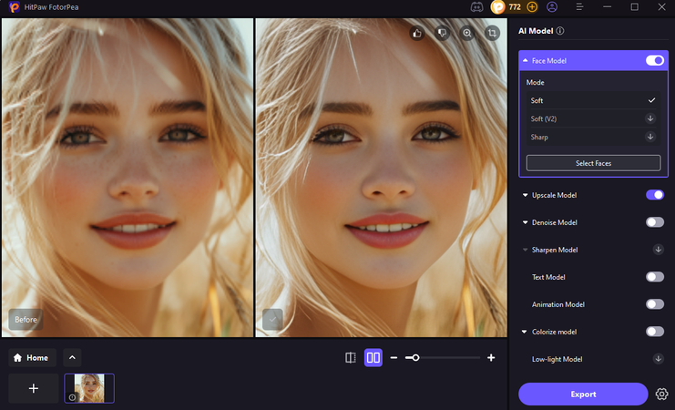color palette generator wedding Hitpaw FotorPea AI filters