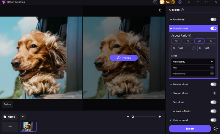 how to unblur photos with hitpaw fotorpea