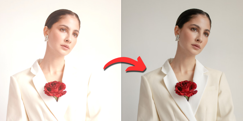 hitpaw photoshoot for tinder color correction