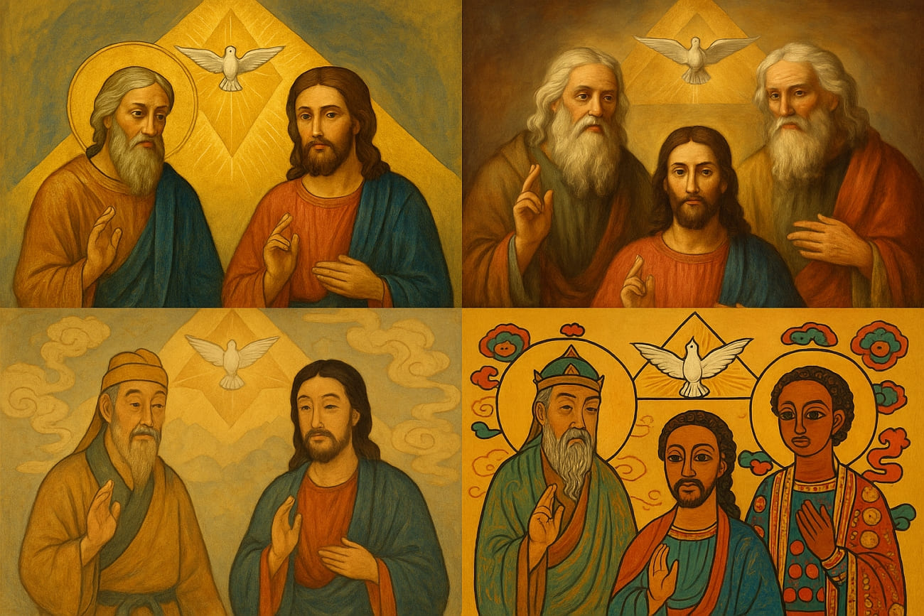 different variations of holy trinity culture