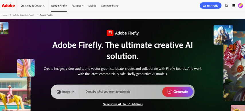 adobe firefly creative london ghetto ai pic generation