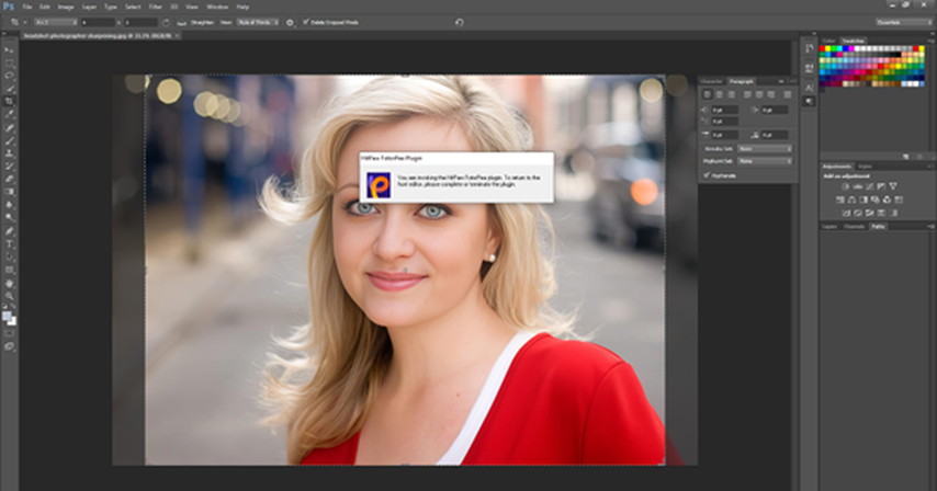 كيفية تغيير لون الشعر في فوتوشوب