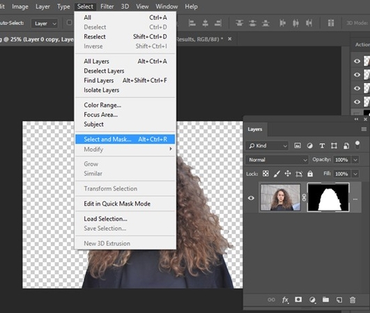 how to change hair color in photoshop