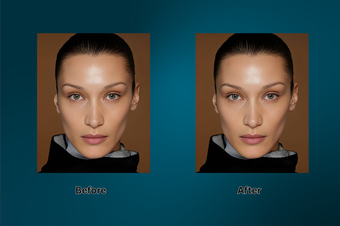 image enhancement using hitpaw fotorpea