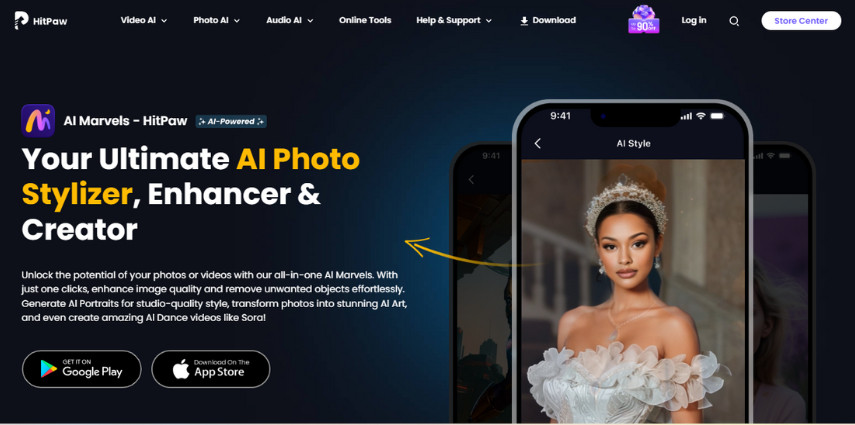 how to fix blurry photos on android with hitpaw ai marvels