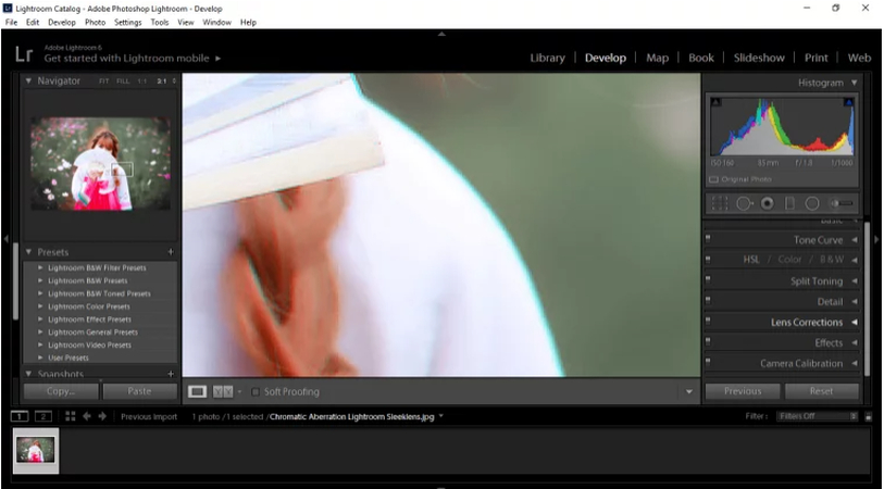 how to fix chromatic aberration