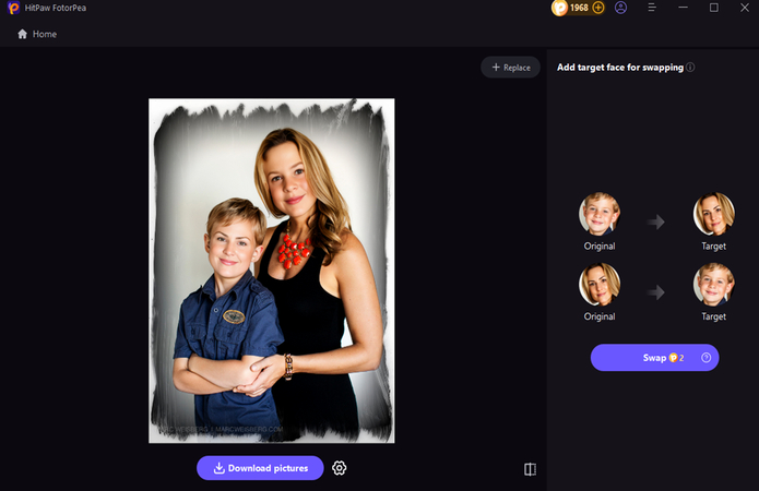 how to swap faces with your mom