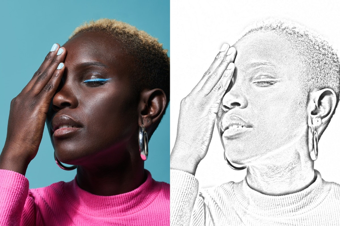 how to turn a photo into a sketch in photoshop