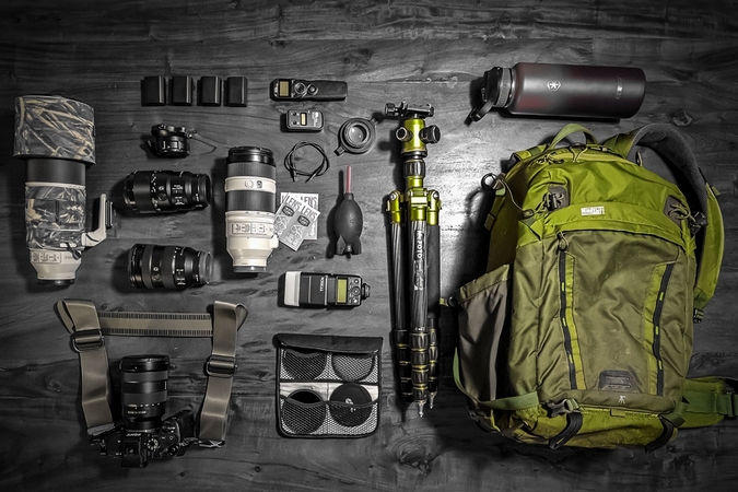 important gears for mountain photography