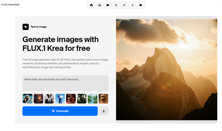 realistic AI image generator