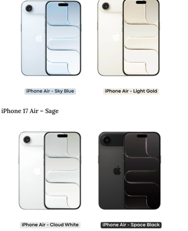 iphone 17 colors