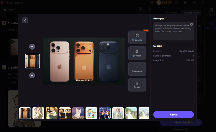 change iphone 17 colors to rose golden