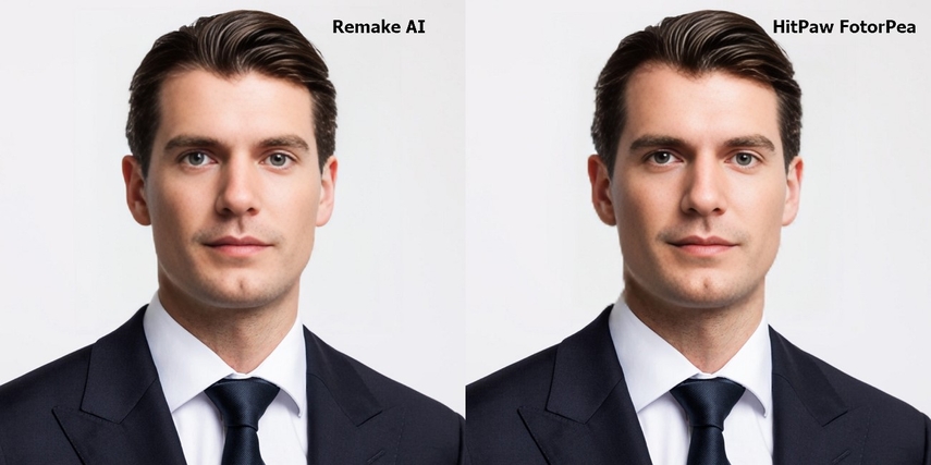 compare results remaker ai and fotorpea