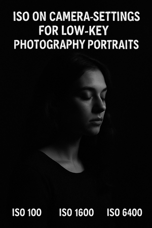 low key portrait lighting iso settings