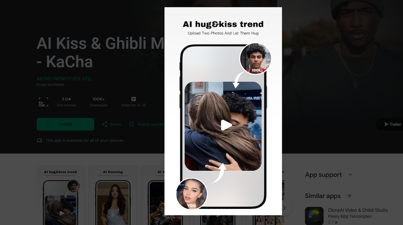 Creador de videos para experiencia romántica con inteligencia artificial